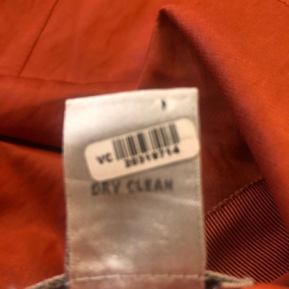 Chico’s Gorpcore Rust Cropped Jacket Size 12 - Picture 7 of 11